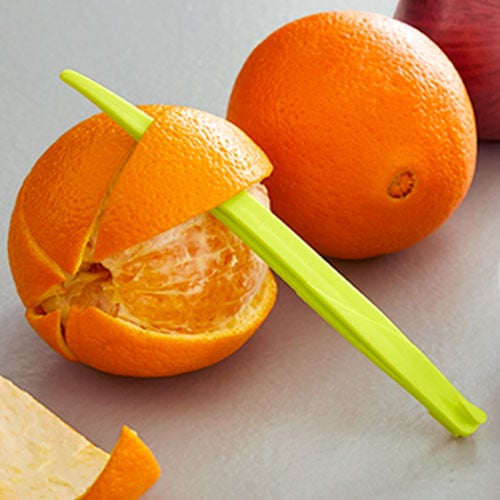 Plastic Orange Citrus Peeler Slicer Lemon Cutter Fruit Skin