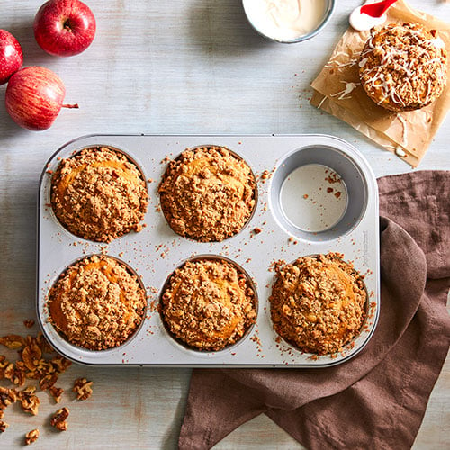 Non Stick Food Grade 6 Cup Size Muffin & Cupcake Baking Pan