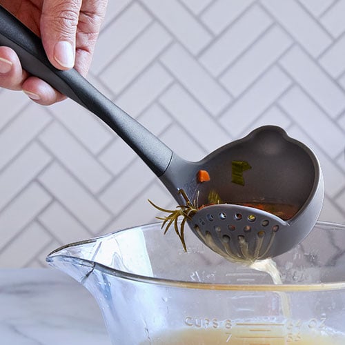 Chef's cooking spoon