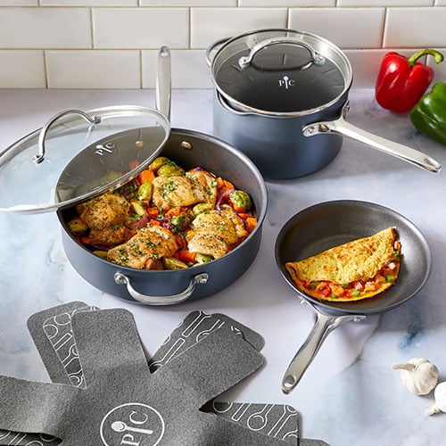 Voted Best Induction Non Stick Pan of 2023 | Premium Non Stick Cookware | 70X More Durable | Made in