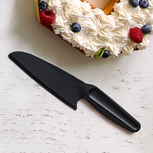 Professional Nylon Knife for Nonstick Pans, Kitchen Knife Safe for Kids,  Nonstick Knife Heat-resistant Best for Cutting Brownies, Cakes, Bread