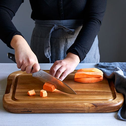 Cook Works - Cutting Board & Paring Knife Set