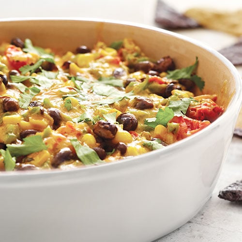 Warm Southwest Vegetable Dip Recipes Pampered Chef Us Site 8397