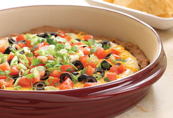 pampered chef touchdown taco dip recipe