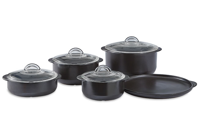 Pampered Chef Rockcrok 2.5 qt Everyday Pan