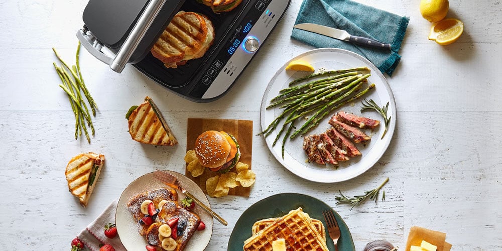 A Day of Meals on an Electric Grill & Griddle 