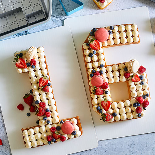 Numbers and Letters Cake Pan - Shop