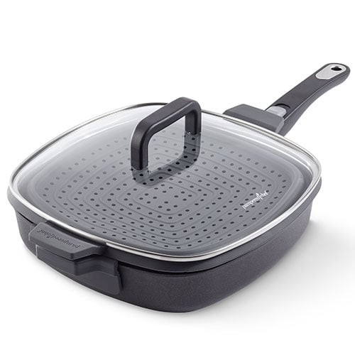 Pampered Chef 12 Stainless Steel Nonstick Skillet