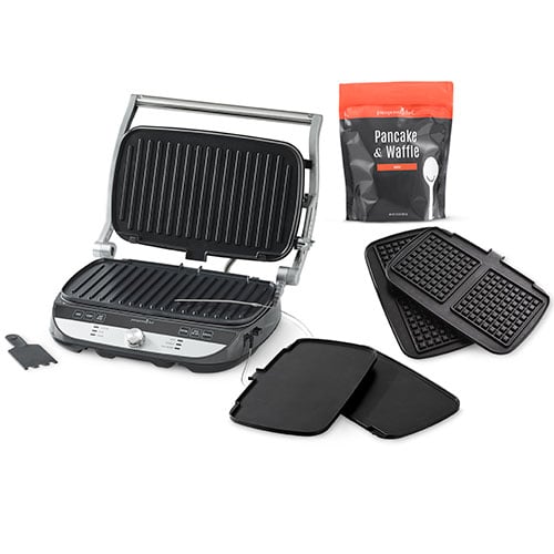 Pampered Chef Deluxe Electric Grill & Griddle Set 100465