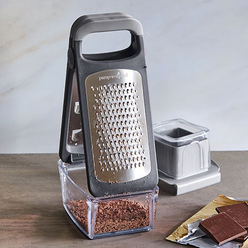 Pampered Chef Multi Grater and Slicer #1527 includes 4 Blades