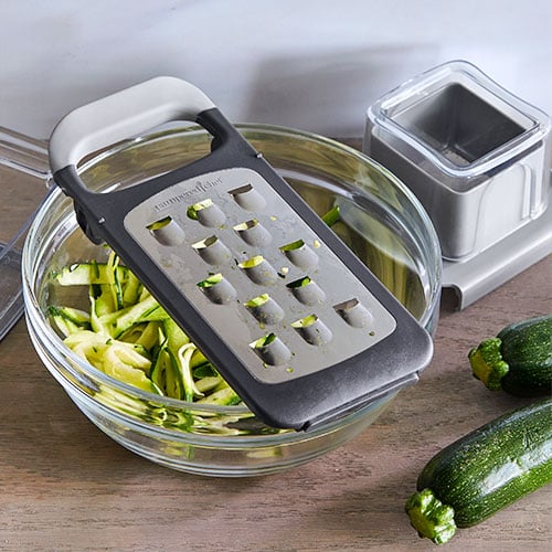 Pampered Chef Deluxe Rotary Cheese Grater #1275 Coarse, Fine & Dispenser  #1278