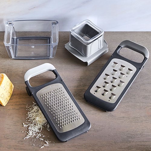 Pampered Chef QUICK PREP GRATER & SLICER Rotary 3 Blades - Manual Food  Processor
