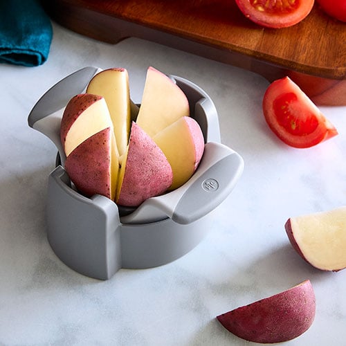 Kitchen Gadgets 6-piece Fruit Peeling Knife Set With Storage Seat