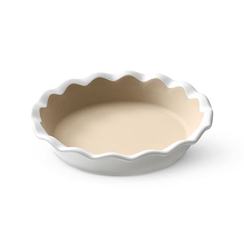 Stoneware Pie Plate, Pottery Pie Pan 
