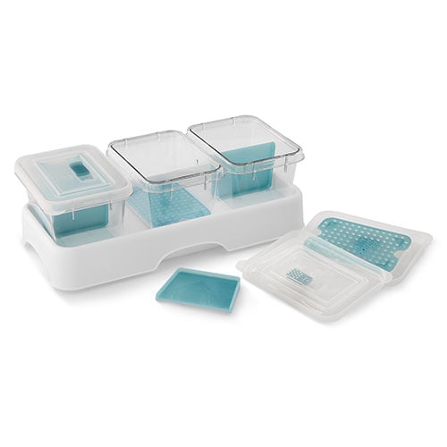 OXO Tot Baby Blocks 12-Piece Freezer Storage Container Set - Teal