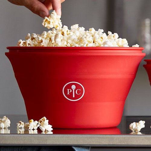 Silicone Popcorn Maker Microwave Popcorn Popper Container Kitchen