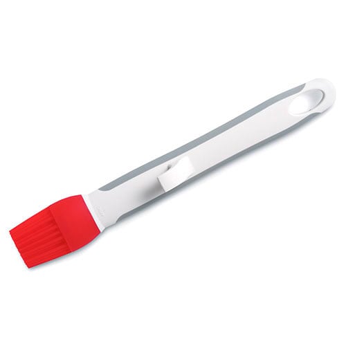 Unique Bargains Home Kitchenware Silicone Cooking Tool Baster Turkey Barbecue Pastry Brush Red