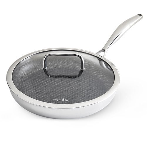 Pampered Chef 12 (30cm) Cast Iron Grill Pan Skillet