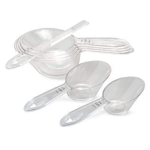 Culinary Edge 4 Piece Measuring Cup Sets - Stainless Steel Handles