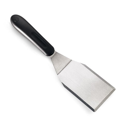 wide metal spatula
