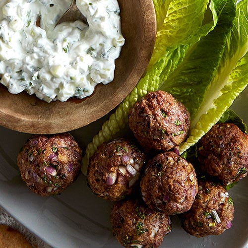 Moroccan Meatballs with Cucumber Yogurt Sauce Recipes Pampered Chef