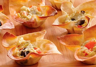 Cheesy Artichoke Cups - Recipes | Pampered Chef US Site