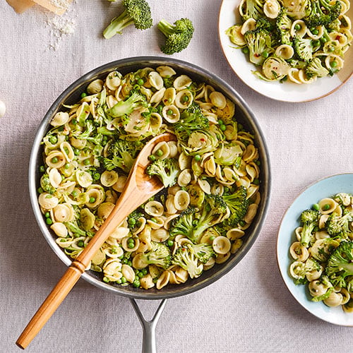 Orecchiette With Brussels Sprouts & Broccoli - Recipes | Pampered Chef  Canada Site