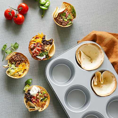 Burrito Cups - Recipes | Chef Site Pampered US