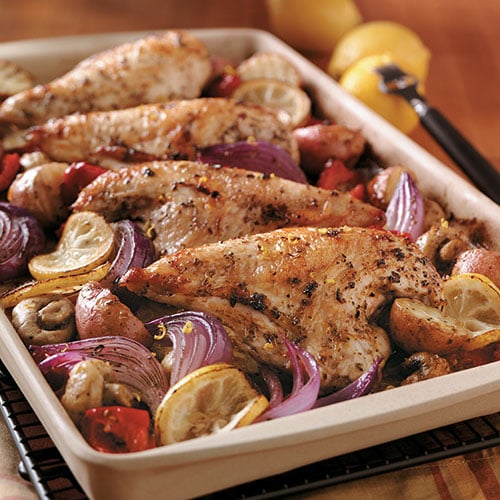 Lemon Greek Chicken - Recipes | Pampered Chef Canada Site